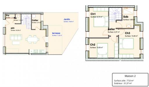 Vente Maison 4 pices MERLIMONT 62155