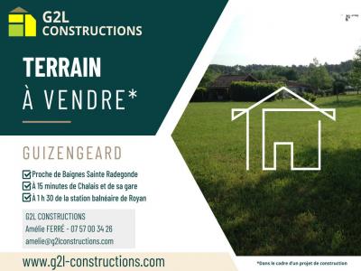 Vente Terrain GUIZENGEARD  16