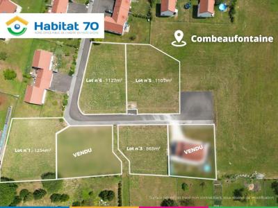 For sale Land COMBEAUFONTAINE  70