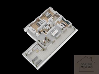 Vente Appartement 4 pièces AVANNE-AVENEY 25720