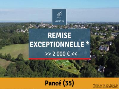 Vente Terrain PANCE 35320