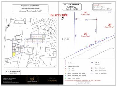 Vente Terrain PARIGNE-L'EVEQUE 72250