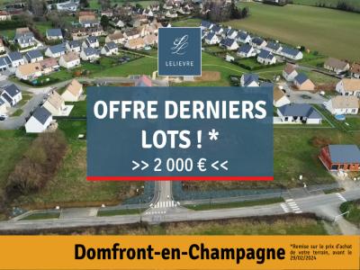 For sale Land DOMFRONT-EN-CHAMPAGNE  72
