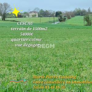 Vente Terrain CESCAU 64170