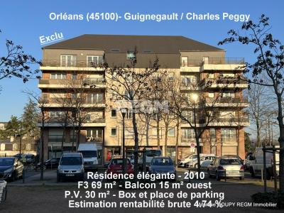 Vente Appartement 3 pices ORLEANS 45000