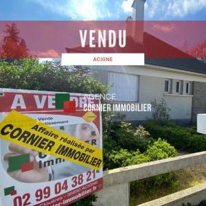 Vente Maison 3 pièces ACIGNE 35690