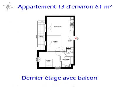 Vente Appartement 3 pices AURAY 56400
