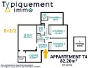 Acheter Appartement 82 m2 Toulouse