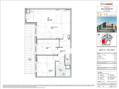 Vente Appartement 3 pièces TREMBLAY-EN-FRANCE 93290