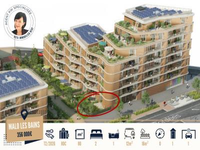 Vente Appartement 3 pièces DUNKERQUE 59140
