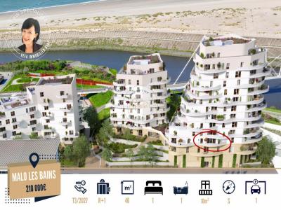 Vente Appartement 2 pièces DUNKERQUE 59140