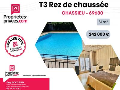 Vente Appartement 3 pièces CHASSIEU 69680