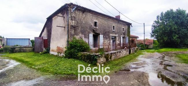 Vente Maison 3 pièces CHAMPAGNE-MOUTON 16350