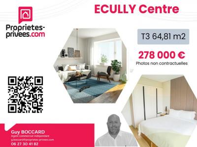 Vente Appartement 3 pièces ECULLY 69130