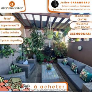 Vente Appartement 4 pièces SAINTE-MARIE 97438