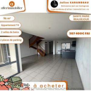 Vente Appartement 4 pièces SAINTE-MARIE 97438