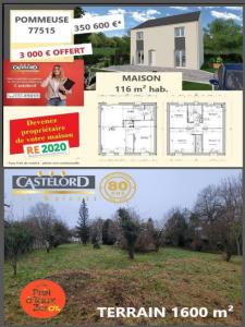 Vente Maison 6 pièces POMMEUSE 77515