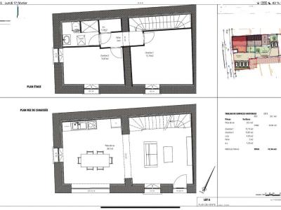 Vente Appartement 3 pièces COLOMBIER-SAUGNIEU 69124