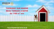Vente Terrain Thorigny-sur-marne 77
