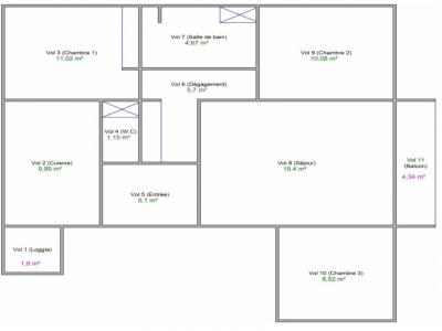 For sale Apartment UNIEUX 