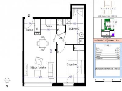 Location Appartement 2 pièces PAU 64000