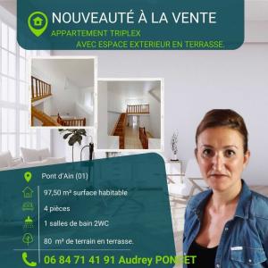 Vente Appartement 5 pices PONT-D'AIN 01160