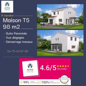 Vente Maison 5 pièces ROCHEFORT-SAMSON 26300