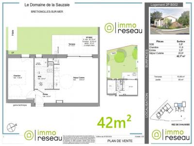 Vente Appartement 2 pièces BRETIGNOLLES-SUR-MER 85470