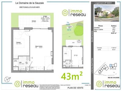 Vente Appartement 2 pièces BRETIGNOLLES-SUR-MER 85470