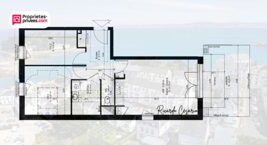 Vente Appartement 3 pices DOUARNENEZ 29100
