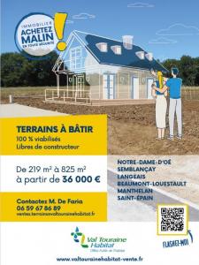 Vente Terrain TOURS 37000