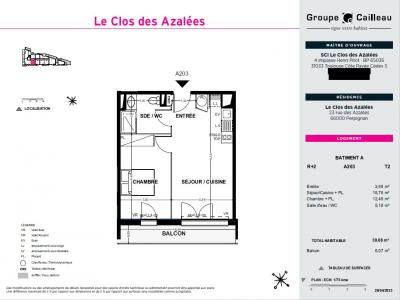 Location Appartement 2 pièces PERPIGNAN 66000