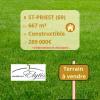 Vente Terrain Saint-priest 69