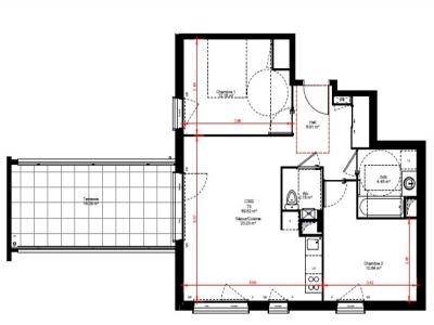 Location Appartement 3 pièces VILLEFRANCHE-SUR-SAONE 69400