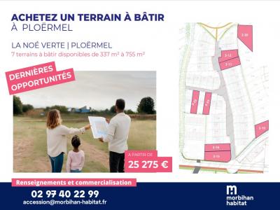 photo For sale Land PLOERMEL 56