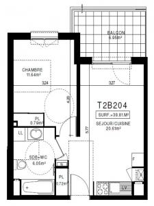 Location Appartement 2 pièces CLERMONT-FERRAND 63000