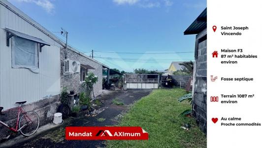 Vente Maison 3 pièces SAINT-JOSEPH 97480