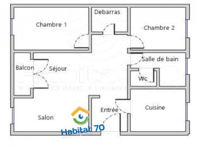 Location Appartement 4 pièces LURE 70200