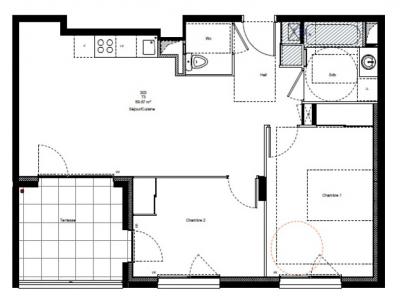 photo For rent Apartment CHAMBERY 73
