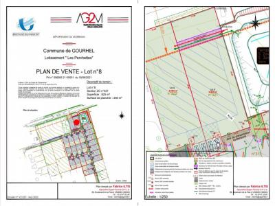 Vente Terrain GOURHEL 56800