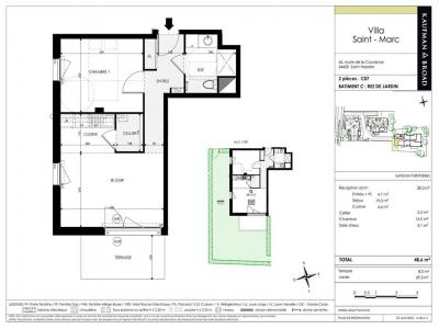 Location Appartement 2 pièces SAINT-NAZAIRE 44600