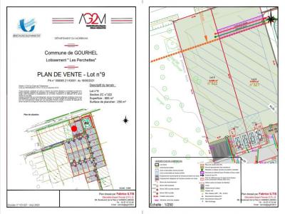 Vente Terrain GOURHEL 56800