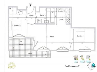 Location Appartement 3 pièces EVRY 91000