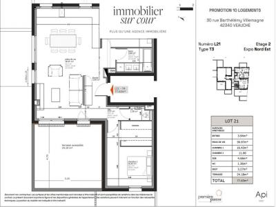 Vente Appartement VEAUCHE 