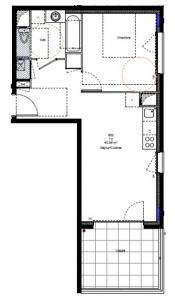 Location Appartement 2 pièces CHAMBERY 73000