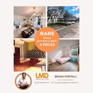 Vente Appartement 3 pièces NIMES 30000