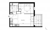 Location Appartement Cluses 74300 2 pieces 40 m2