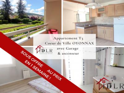 Vente Appartement 3 pièces OYONNAX 01100