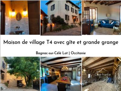 Vente Maison 5 pièces BAGNAC-SUR-CELE 46270