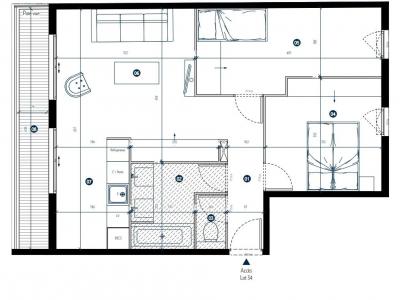 Vente Appartement 3 pièces PARIS-19EME-ARRONDISSEMENT 75019